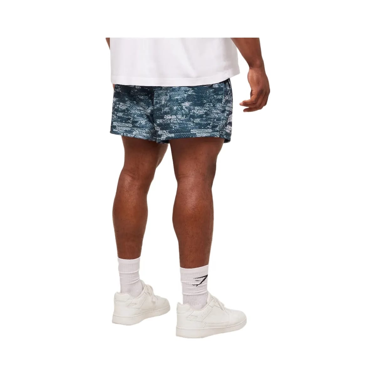 Gymshark Lifting Mesh 5" Shorts "Smoke Blue"