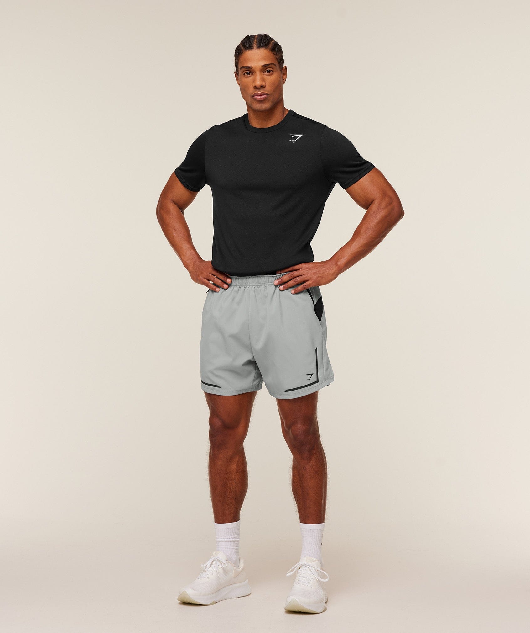 Gymshark Movement Sport 5" Shorts Smokey Grey