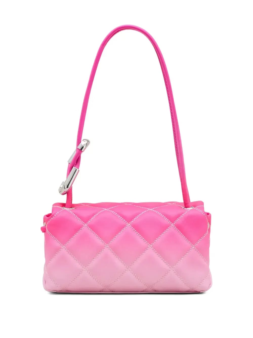 The Quilted Ombré Leather Mini Dual shoulder bag