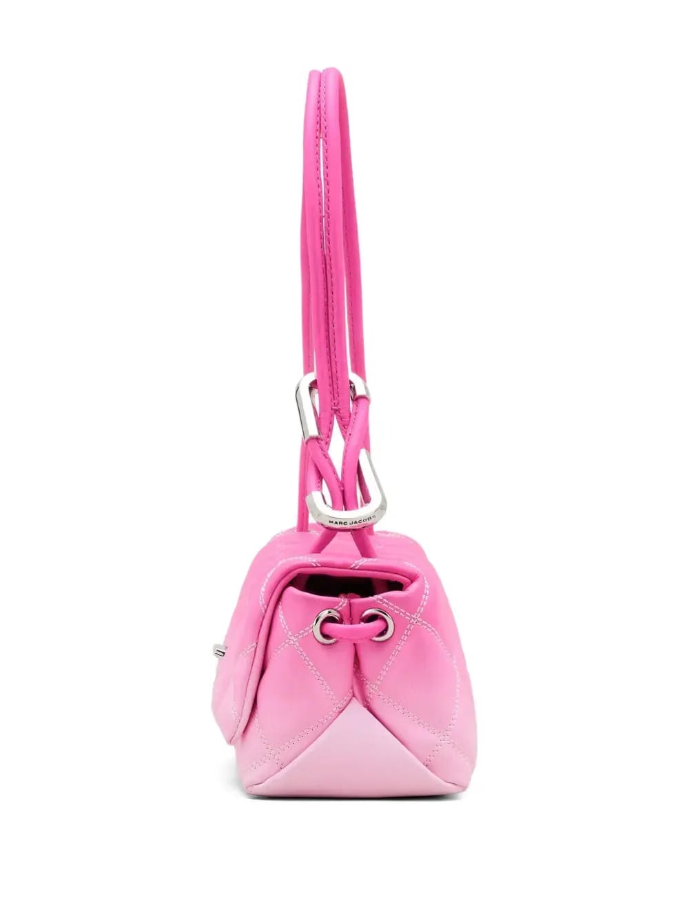 The Quilted Ombré Leather Mini Dual shoulder bag