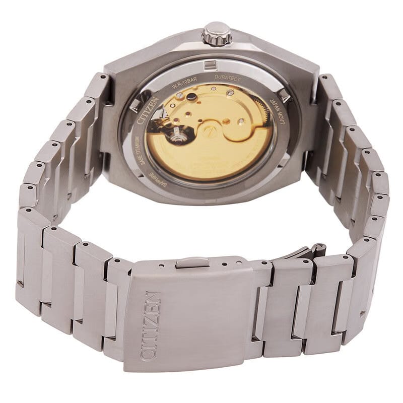 Citizen Zenshin Automatic White Dial Mens Watch