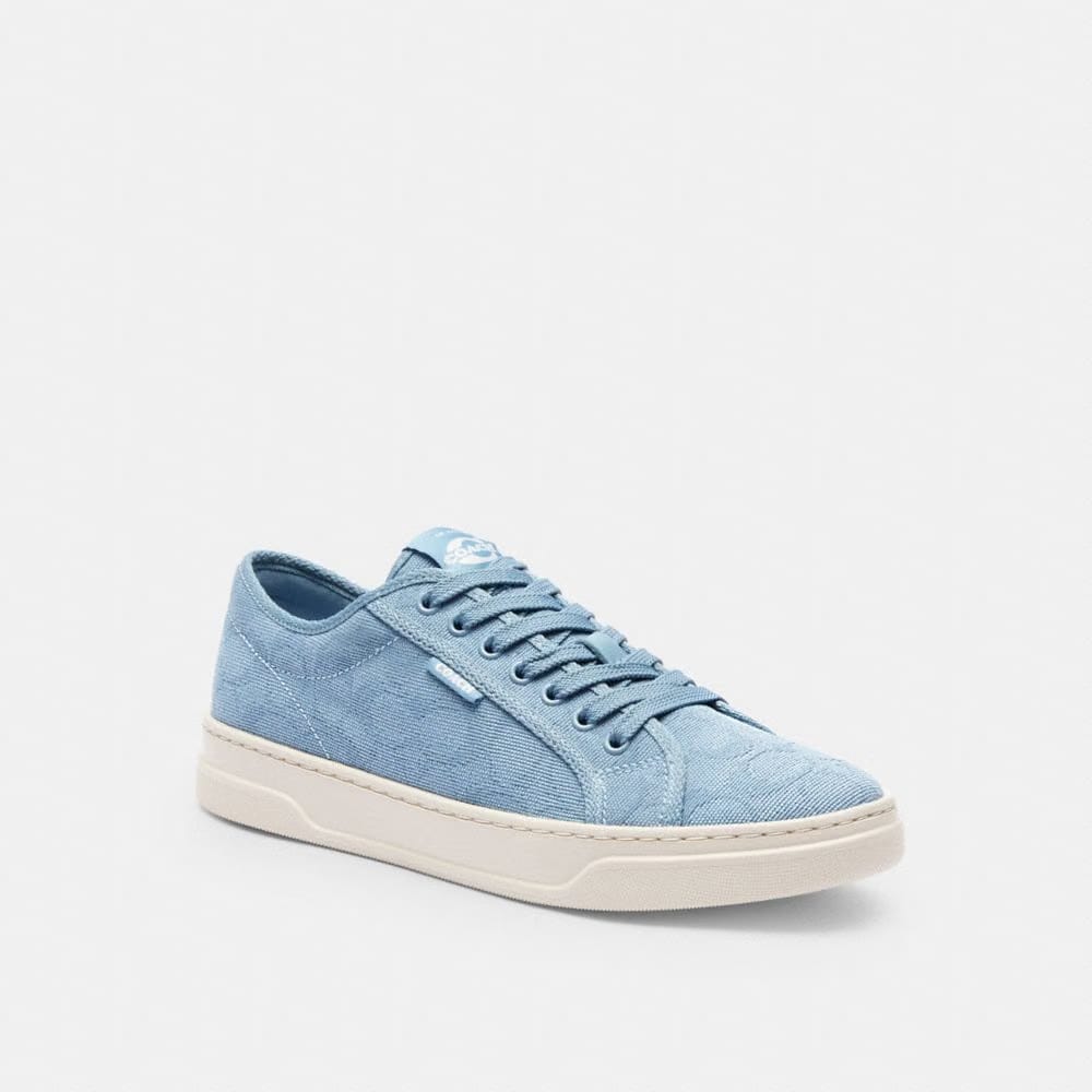 Women's Coach Canvas Sneaker Bluebell