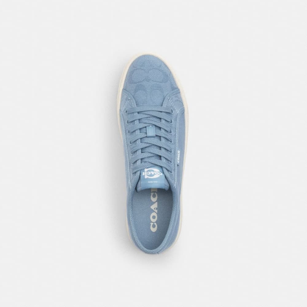 Women's Coach Canvas Sneaker Bluebell