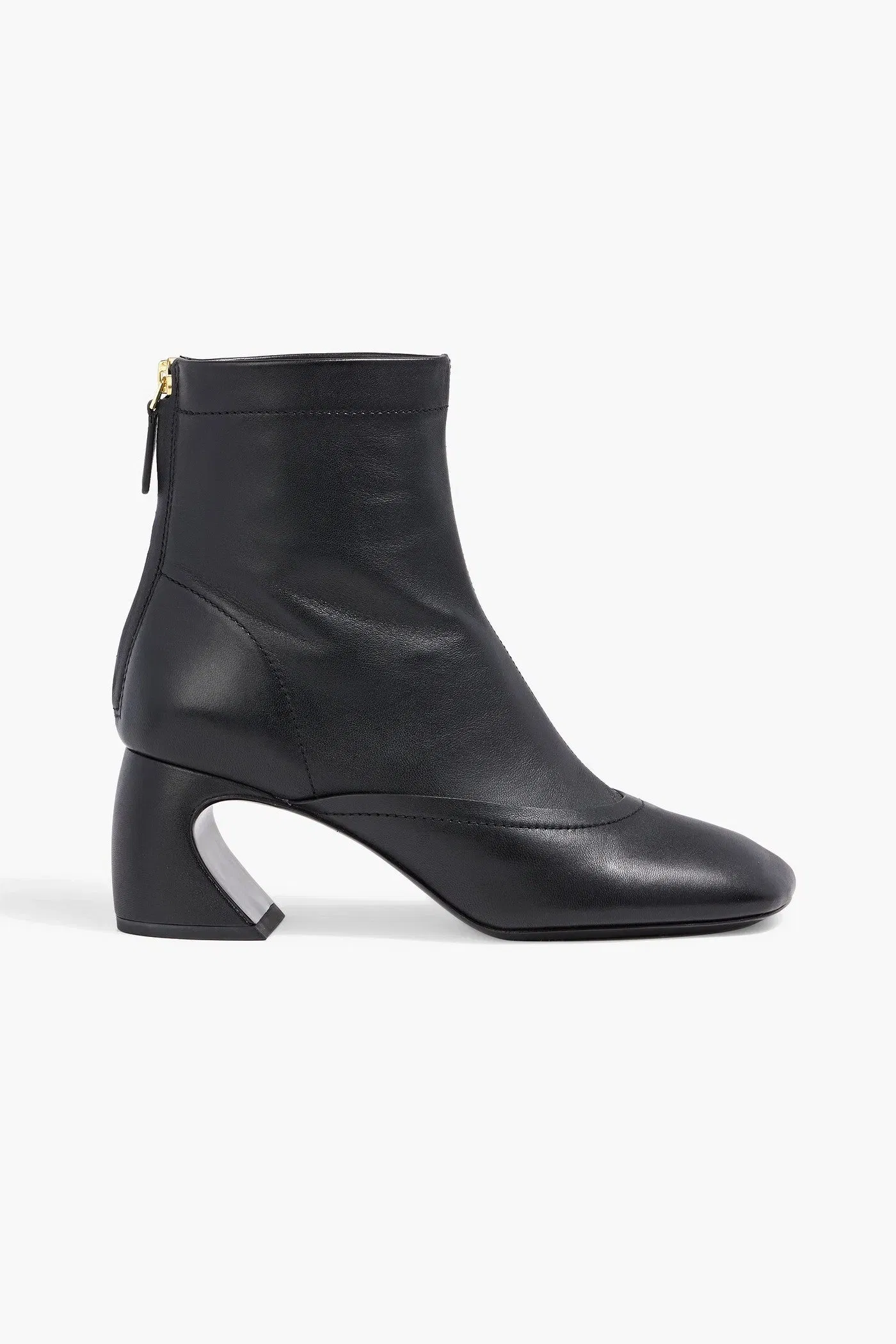 3.1 Phillip Lim Id Leather Ankle Boots Black Women's