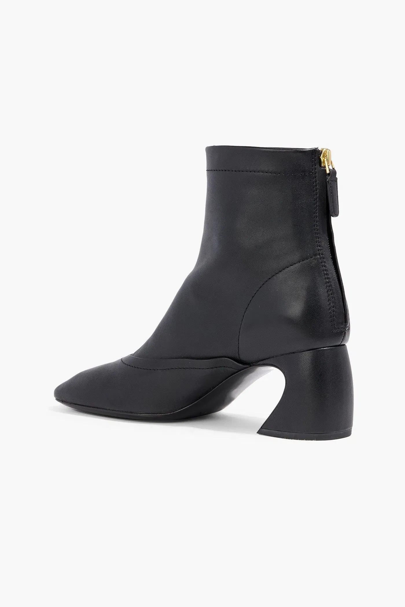 3.1 Phillip Lim Id Leather Ankle Boots Black Women's