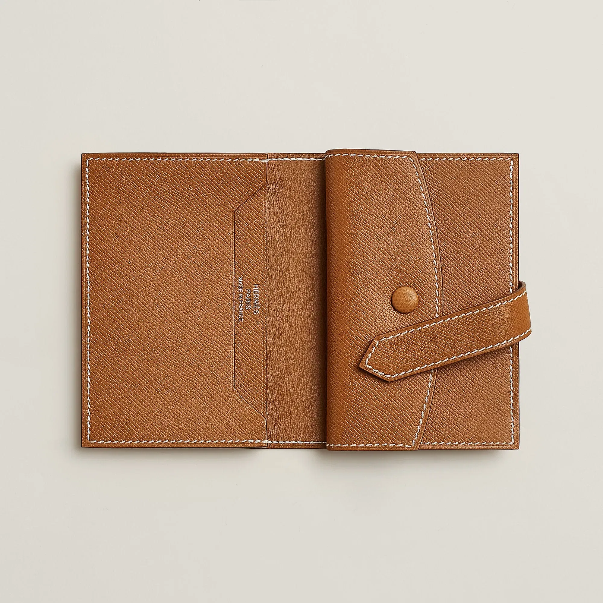 Hermes Bearn Mini Wallet Noir