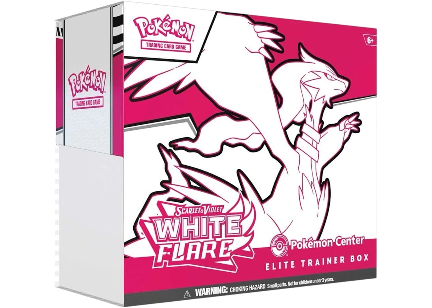 2025 Pokemon Scarlet & Violet White Flare Pokemon Center Elite Trainer Box