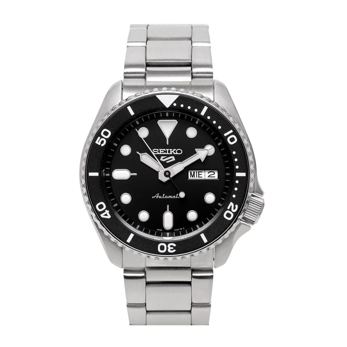 Seiko 5 Sports Automatic Watch - Black - SRPD55K1
