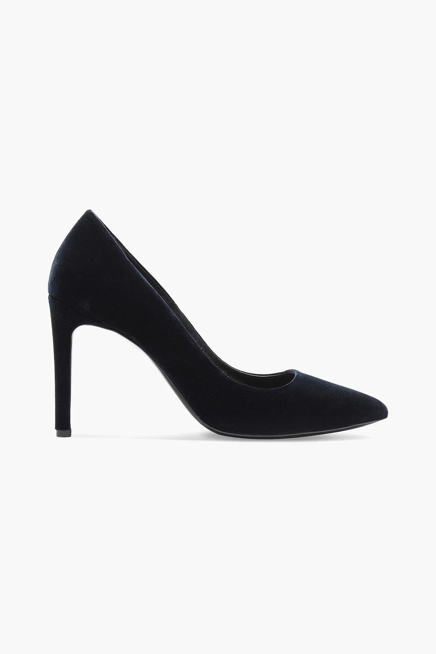 Maje Velvet Pumps Midnight Blue Women's