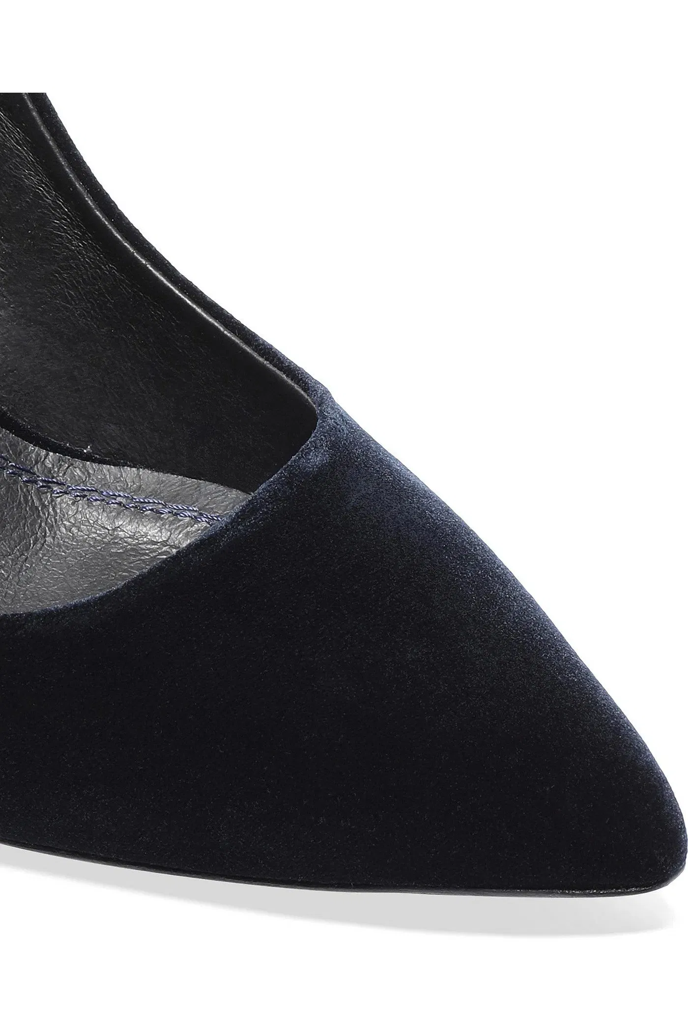 Maje Velvet Pumps Midnight Blue Women's