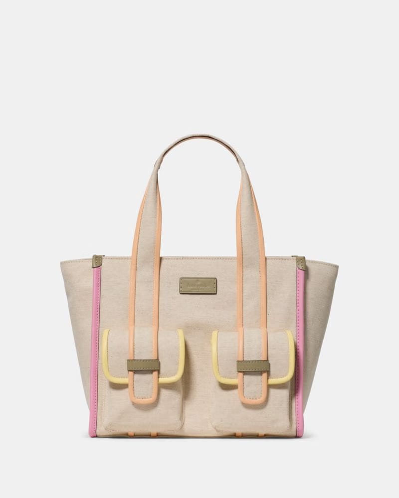 KateSpade Kip Cargo Small Tote Bag Rainbow Multi