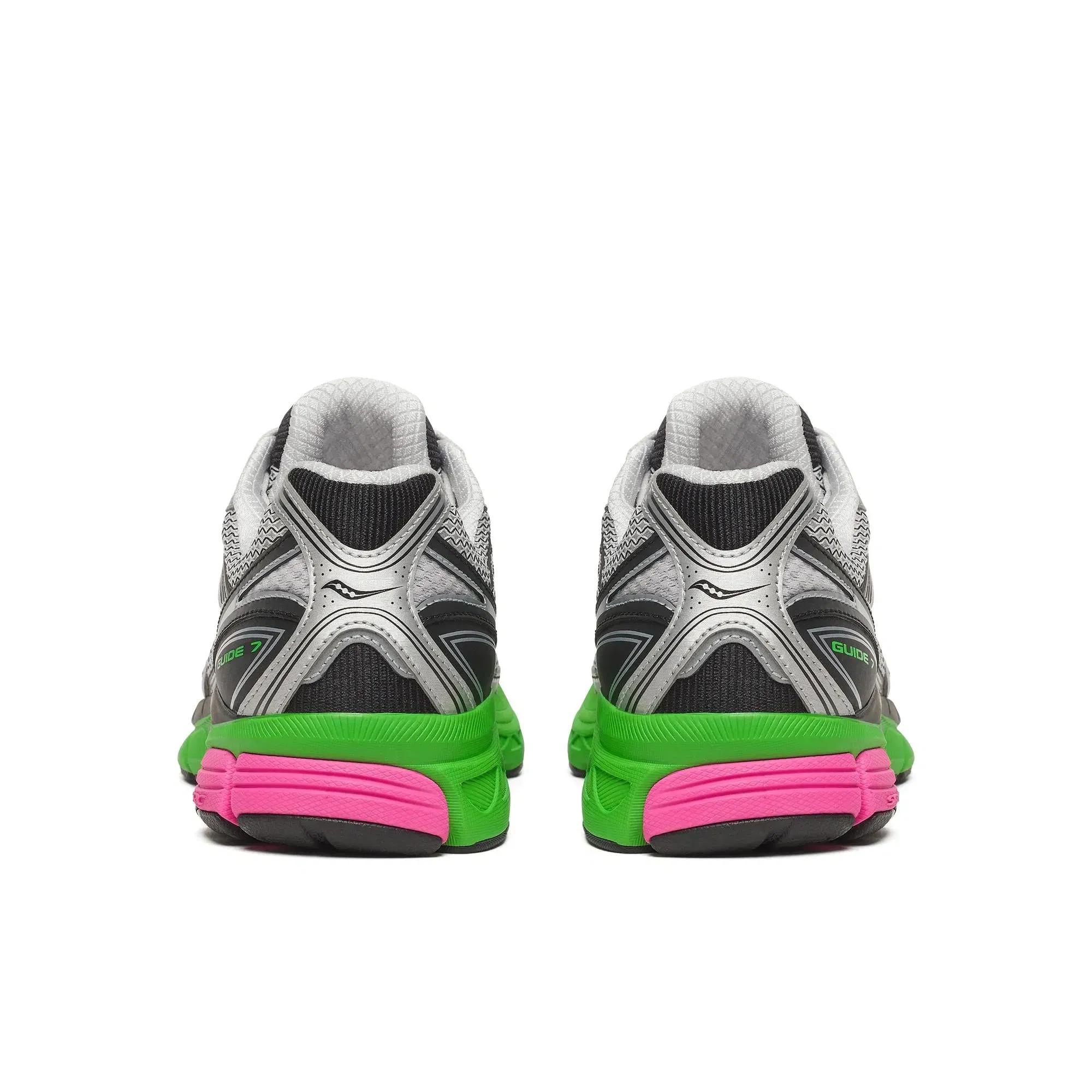 Saucony ProGrid Guide 7 Grey | Green | Pink