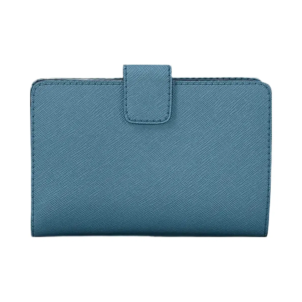 Michael Kors Medium Saffiano Leather Wallet Denim