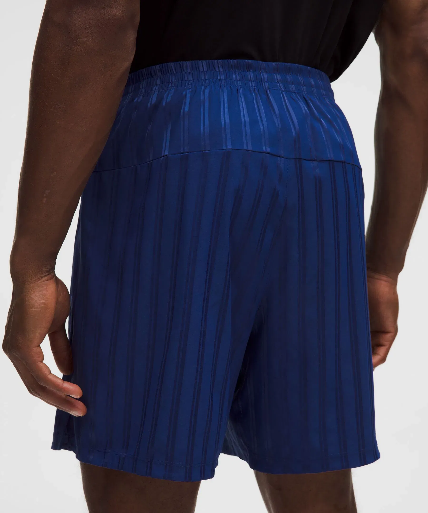 Lululemon Satin Stripe Linerless Short 7"