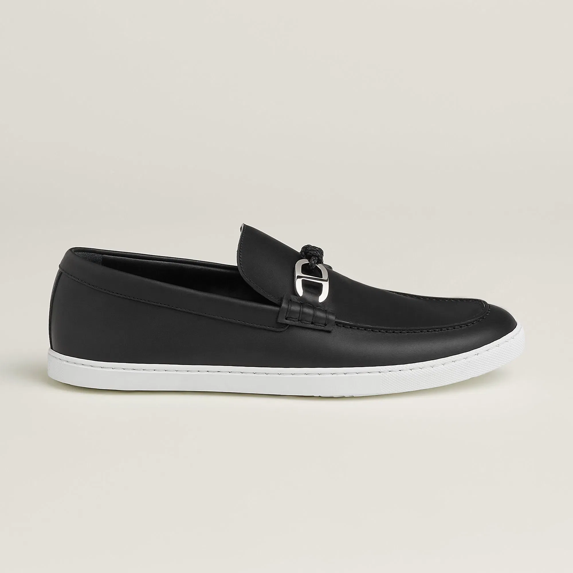 Hermes Ignacio Loafer Noir