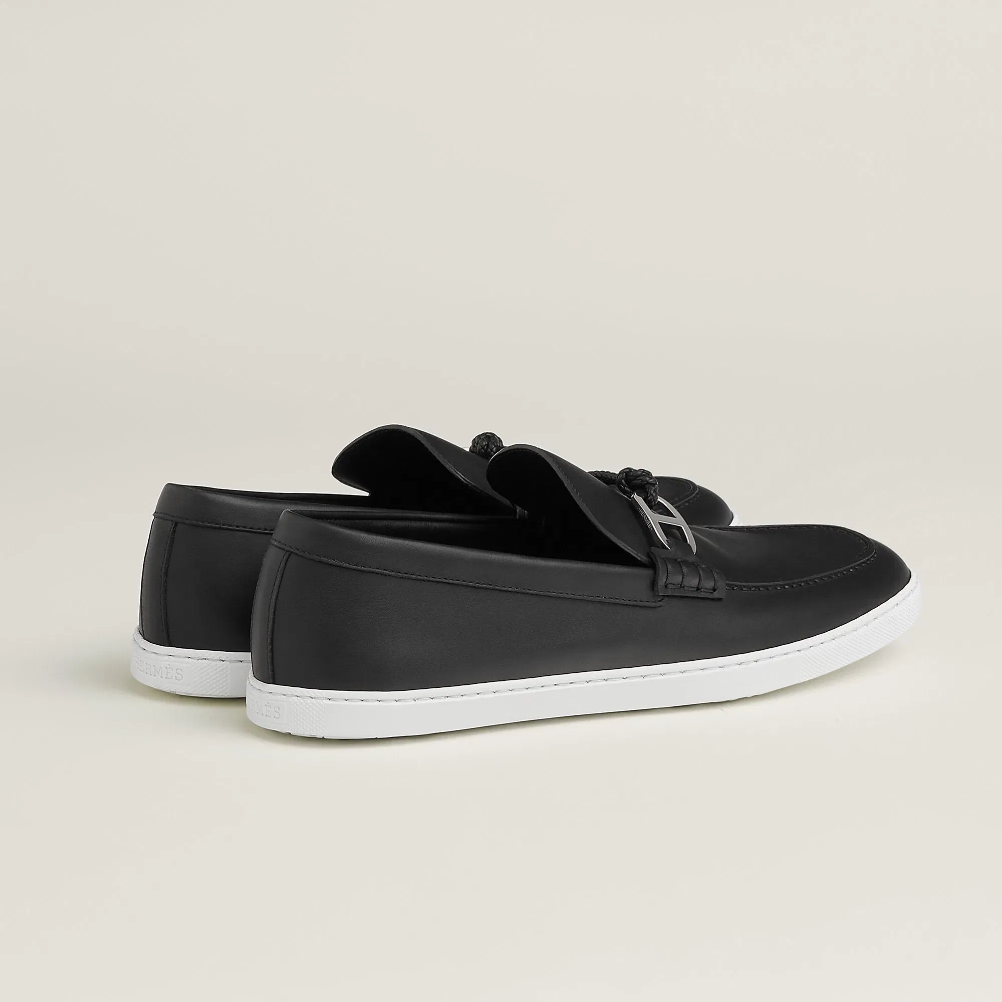Hermes Ignacio Loafer Noir