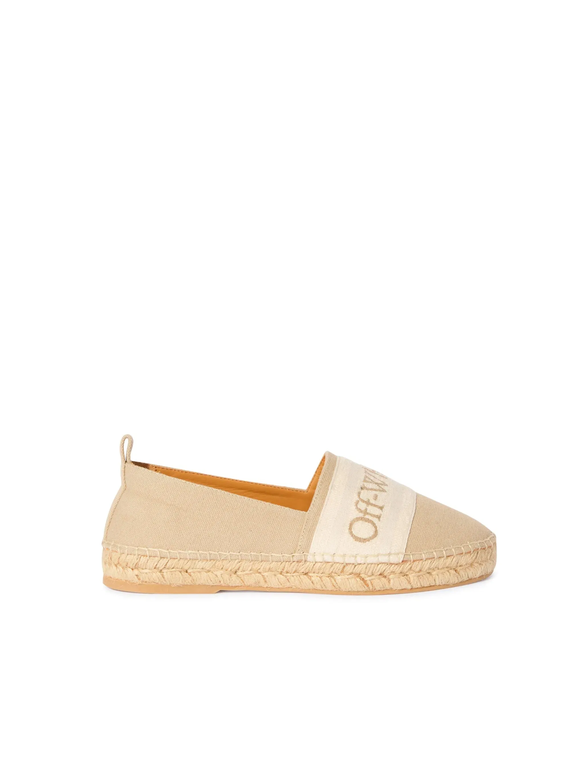 Off-White Bookish Espadrilles Womens Neutrals