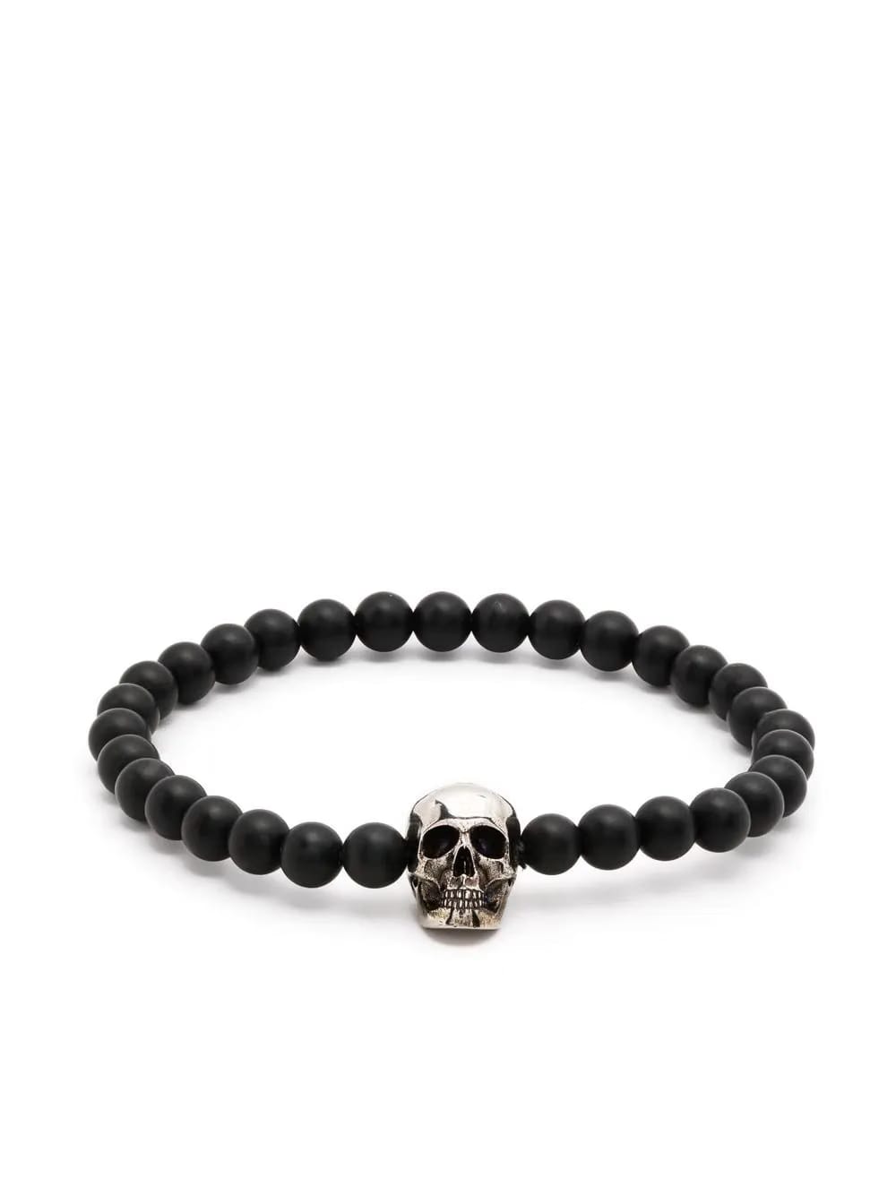 skull beaded bracelet