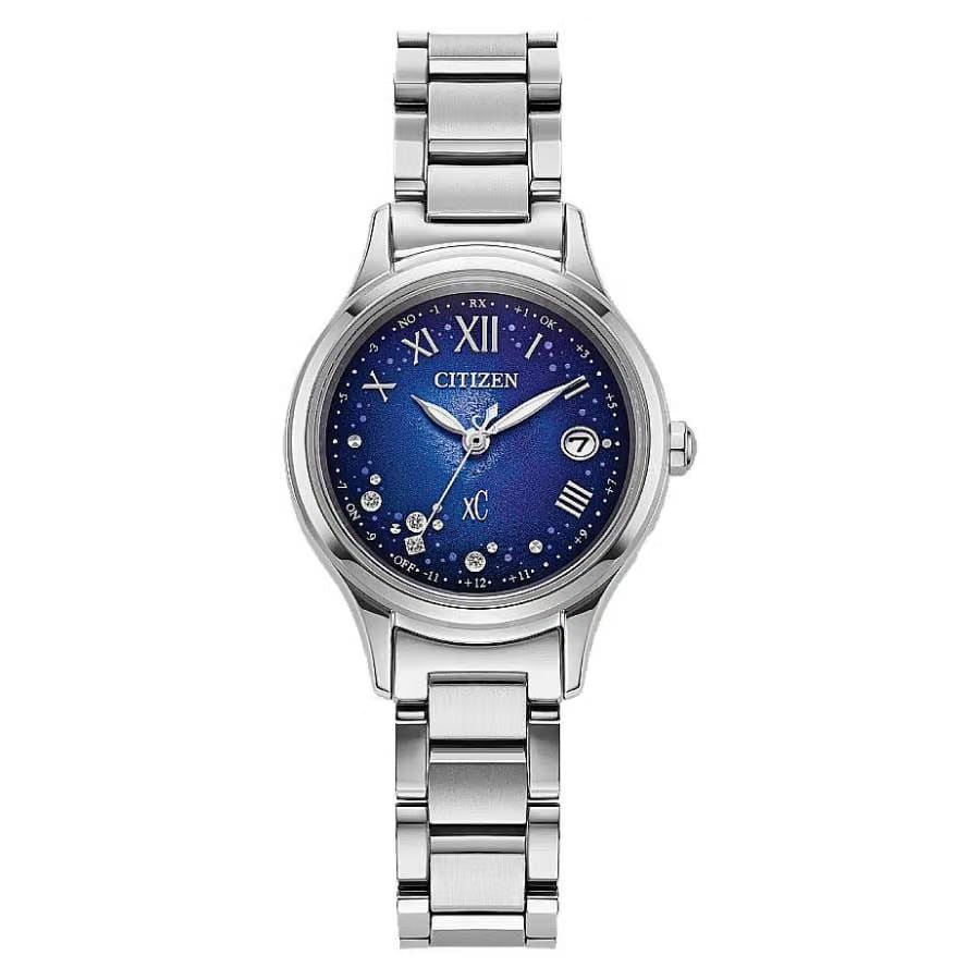 Citizen Xc Eco-Drive Perpetual Blue Dial Women's Watch