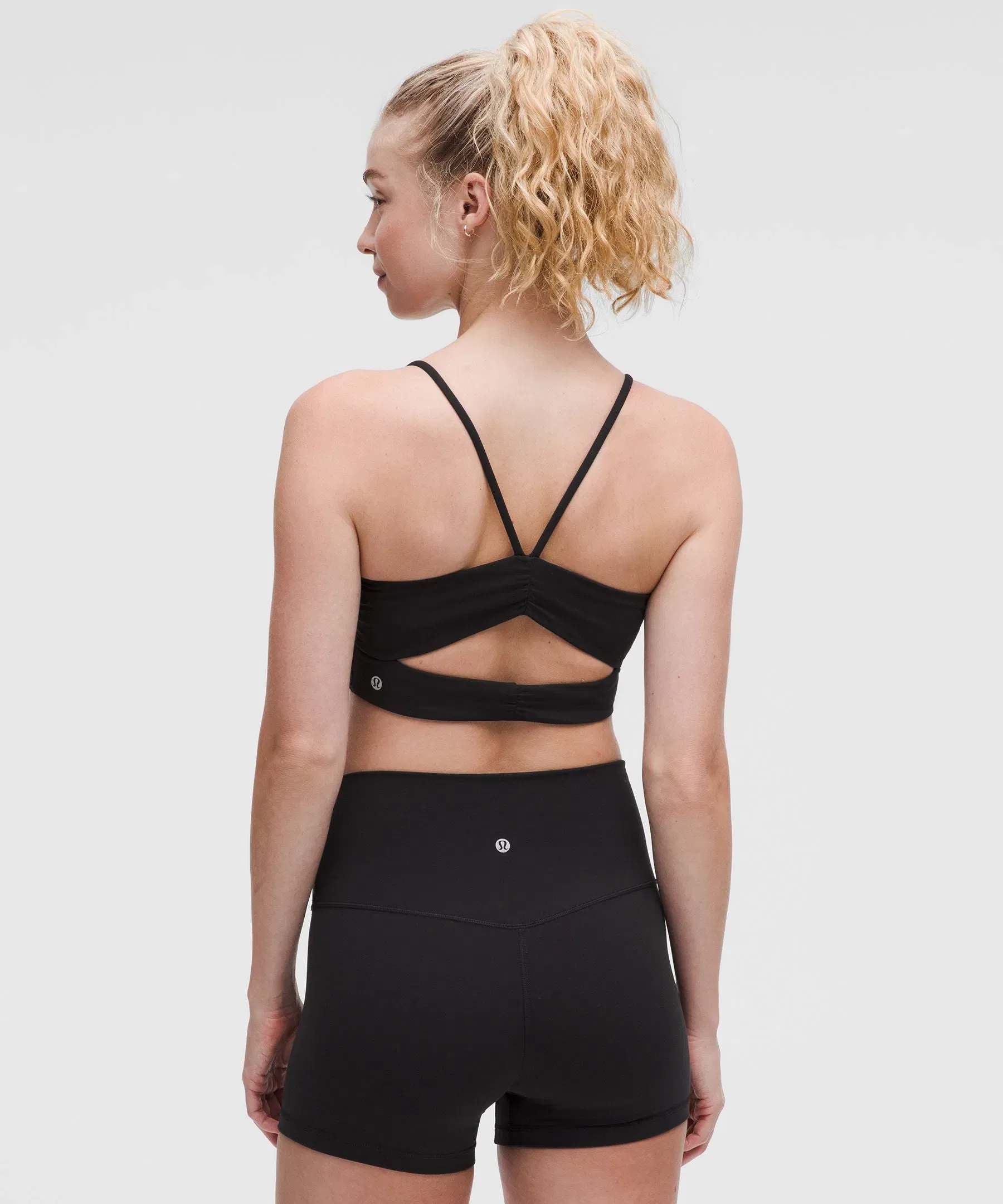 Lululemon Nulu Ruched Scoop-Neck Bra *Light Support, A/B Cup
