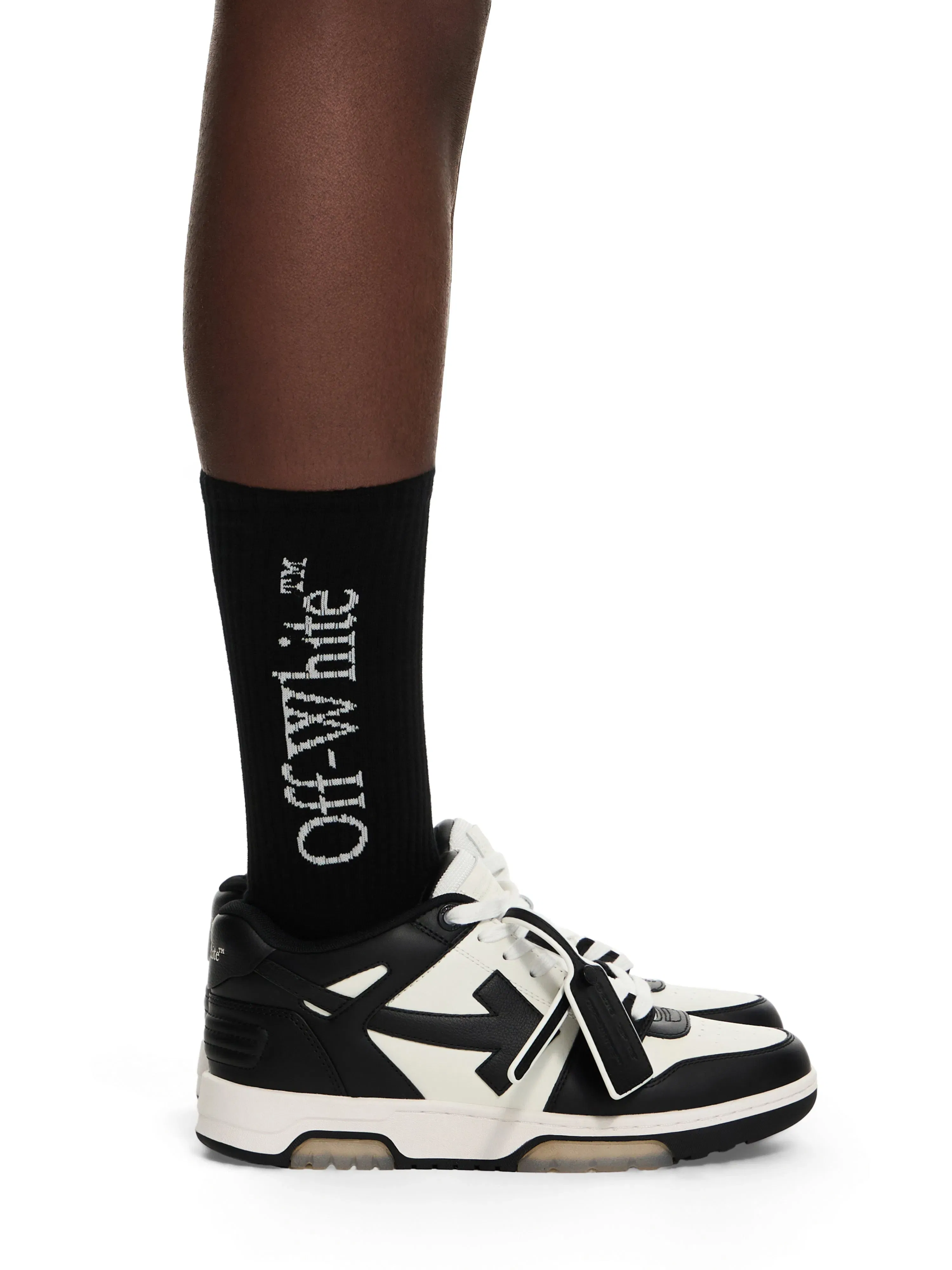 Off-White Out Of Office Calf Leather Panda