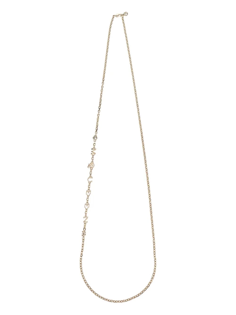 logo-chain necklace