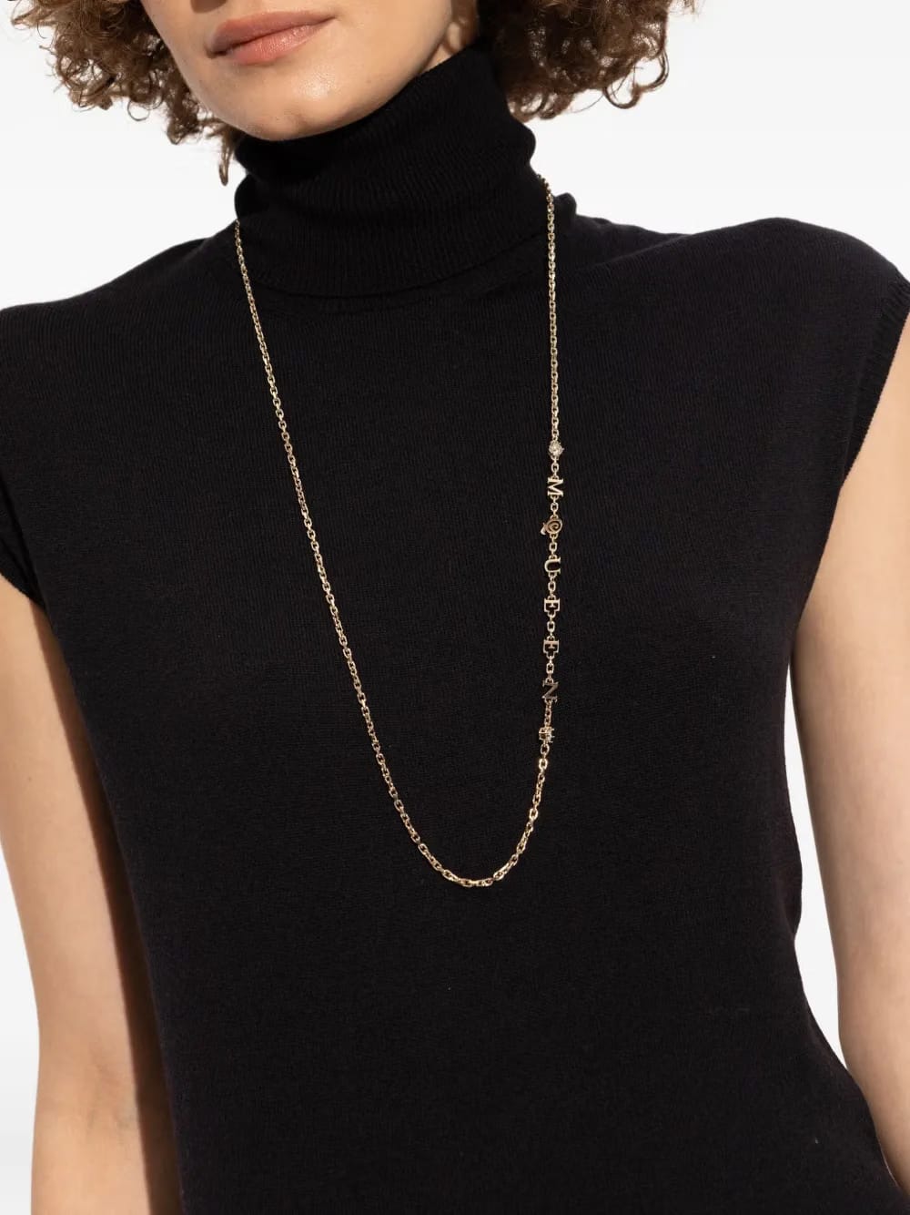 logo-chain necklace