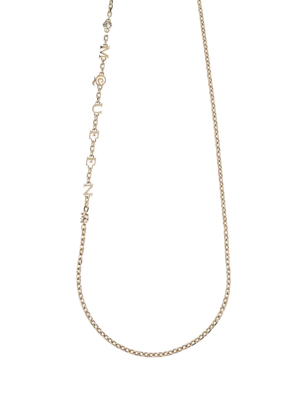 logo-chain necklace