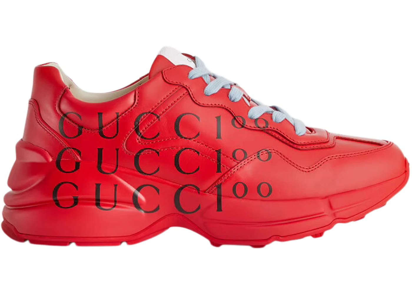 Gucci Rython 100 Red Womens