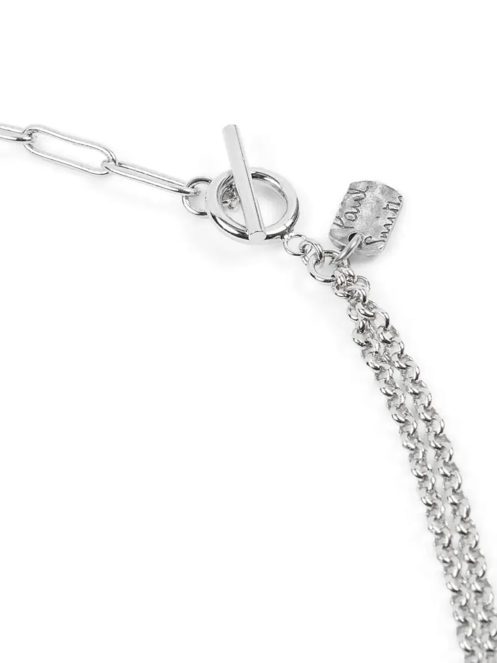 logo charm bracelet