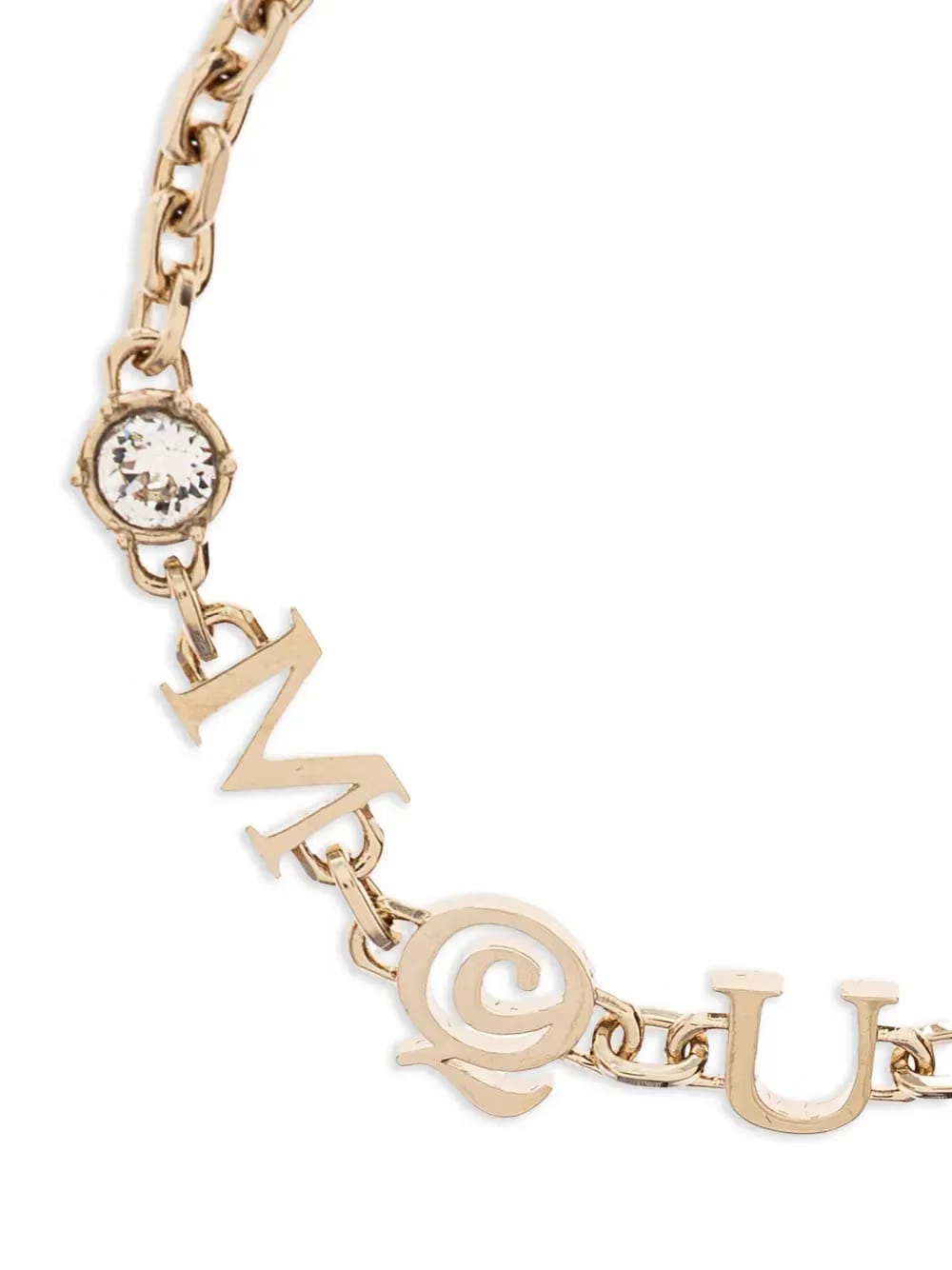logo charm bracelet