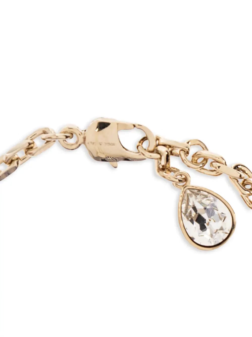 logo charm bracelet