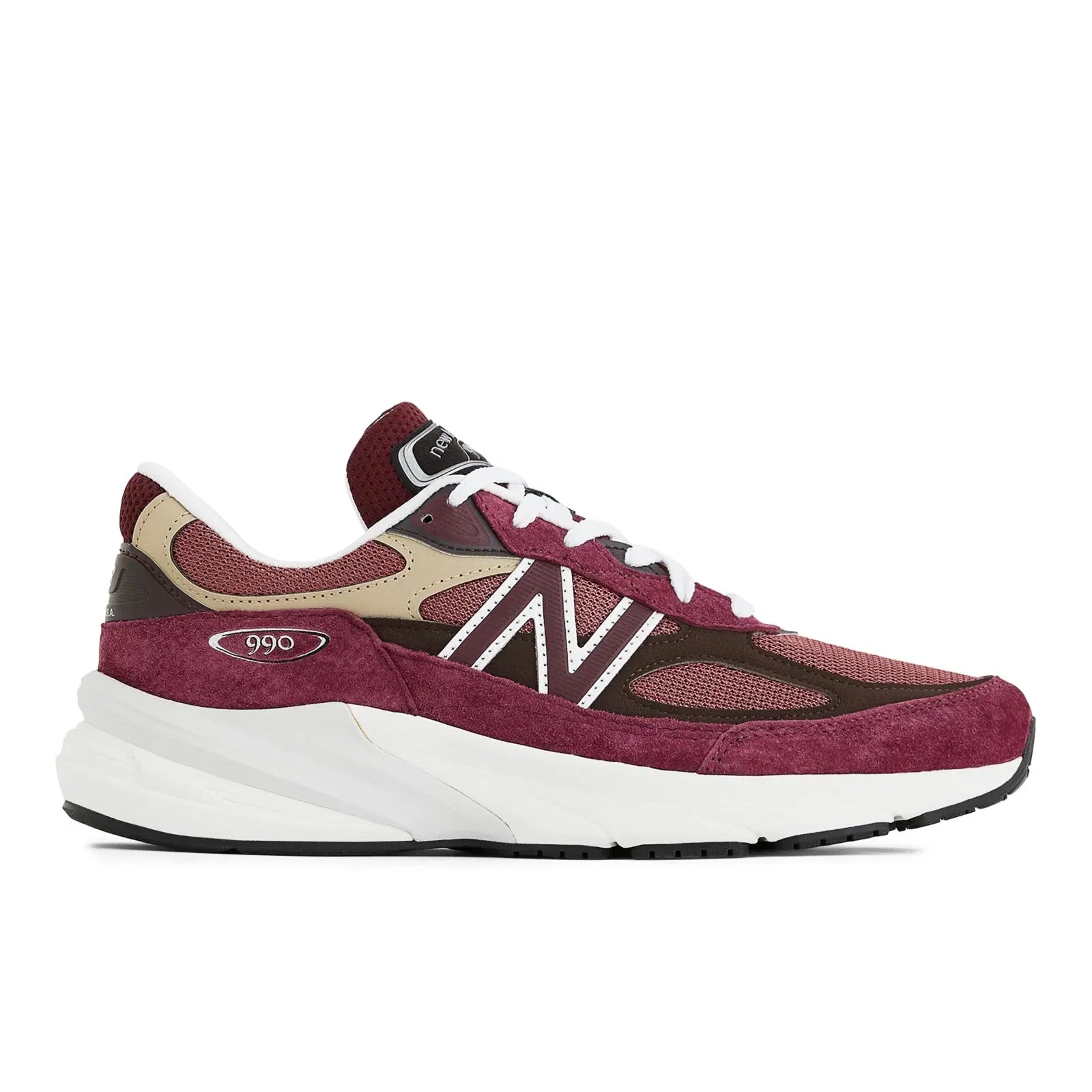 Teddy Santis x New Balance 990v6 Made in USA Burgundy Tan
