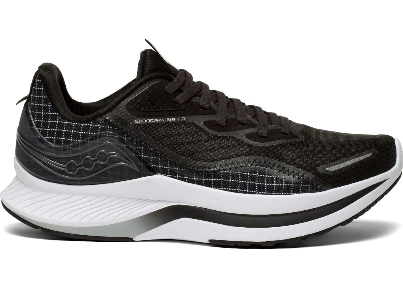 Saucony Endorphin Shift 2 Black White Womens