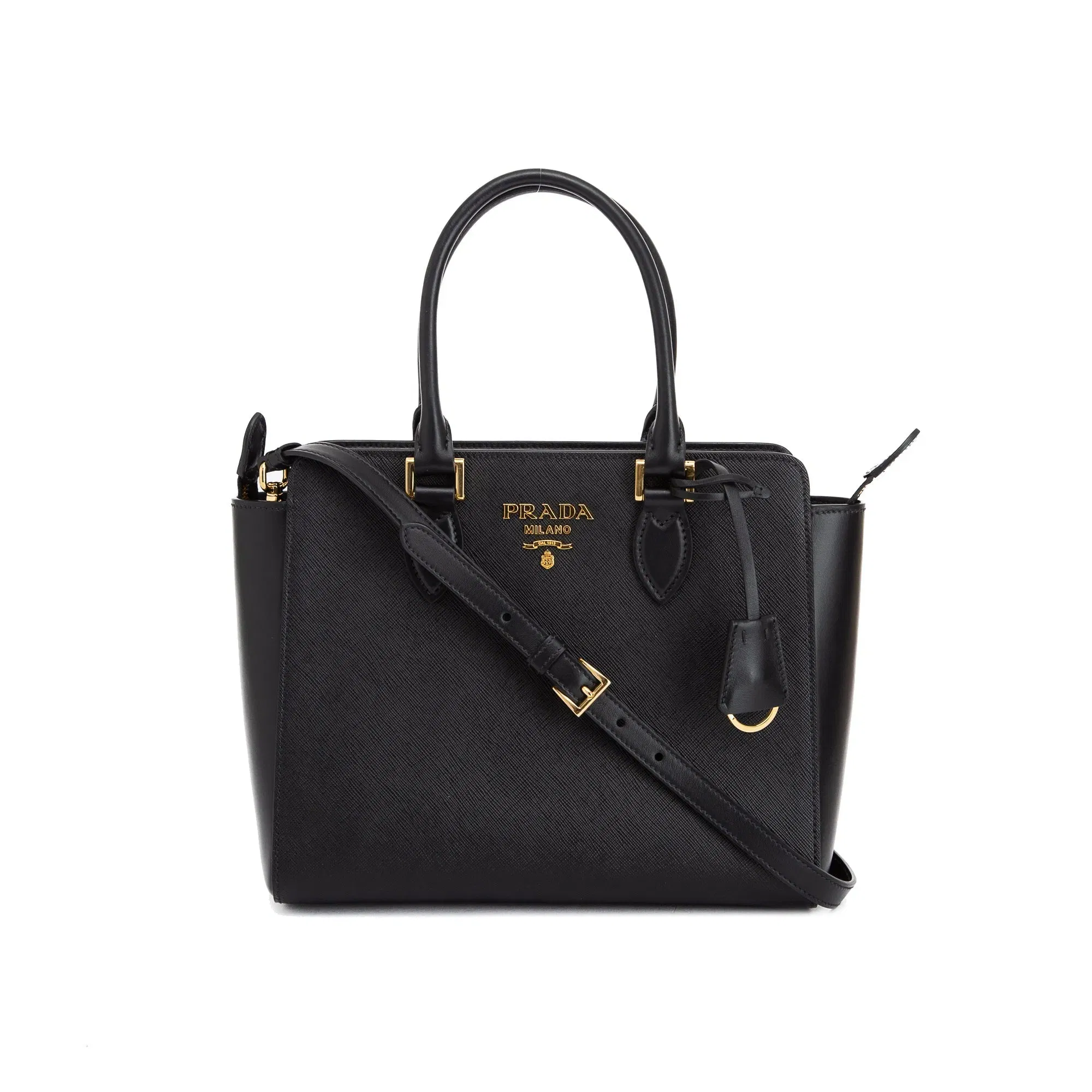 Saffiano Soft Calf Leather Tote