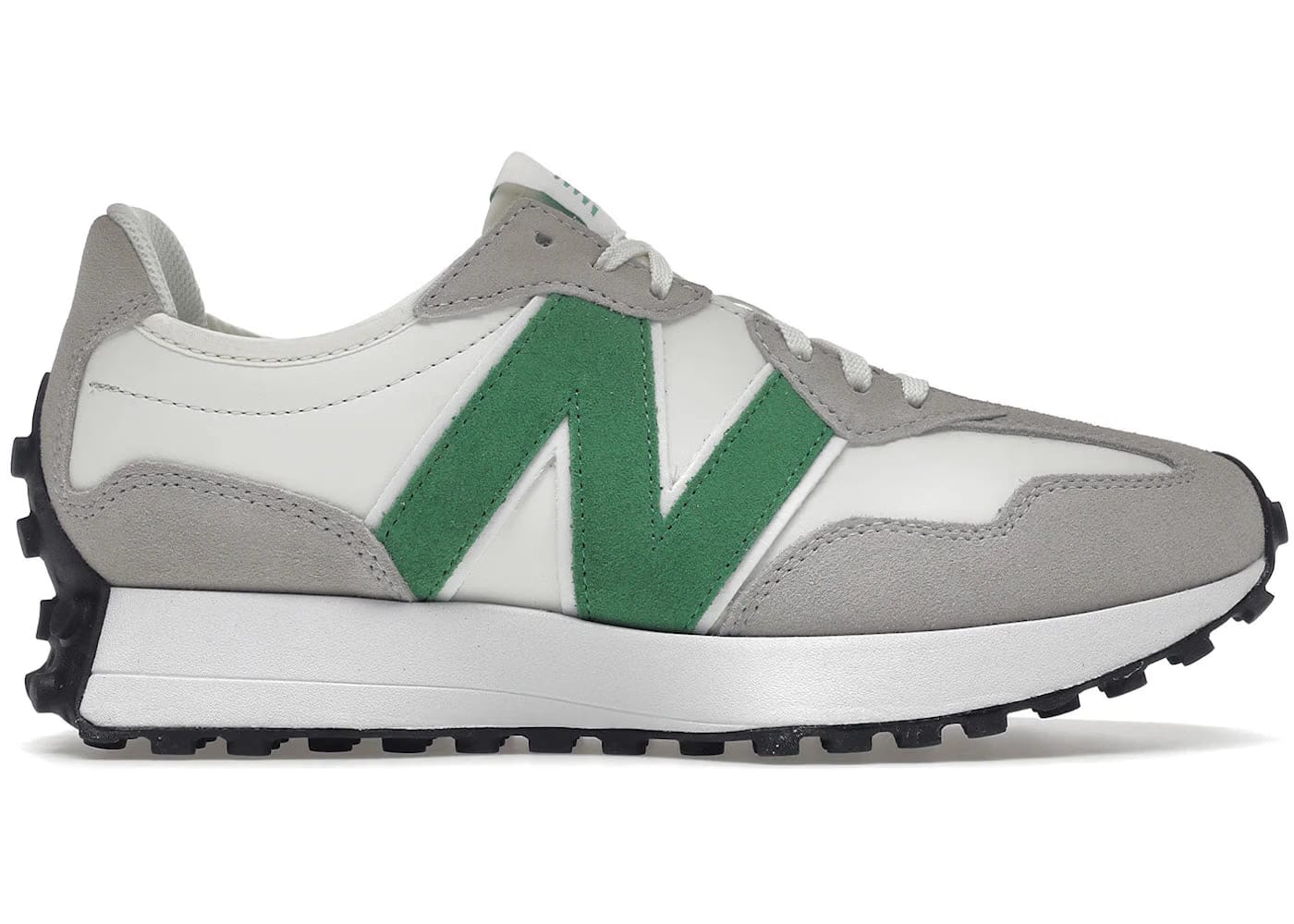 New Balance 327 White Green Womens