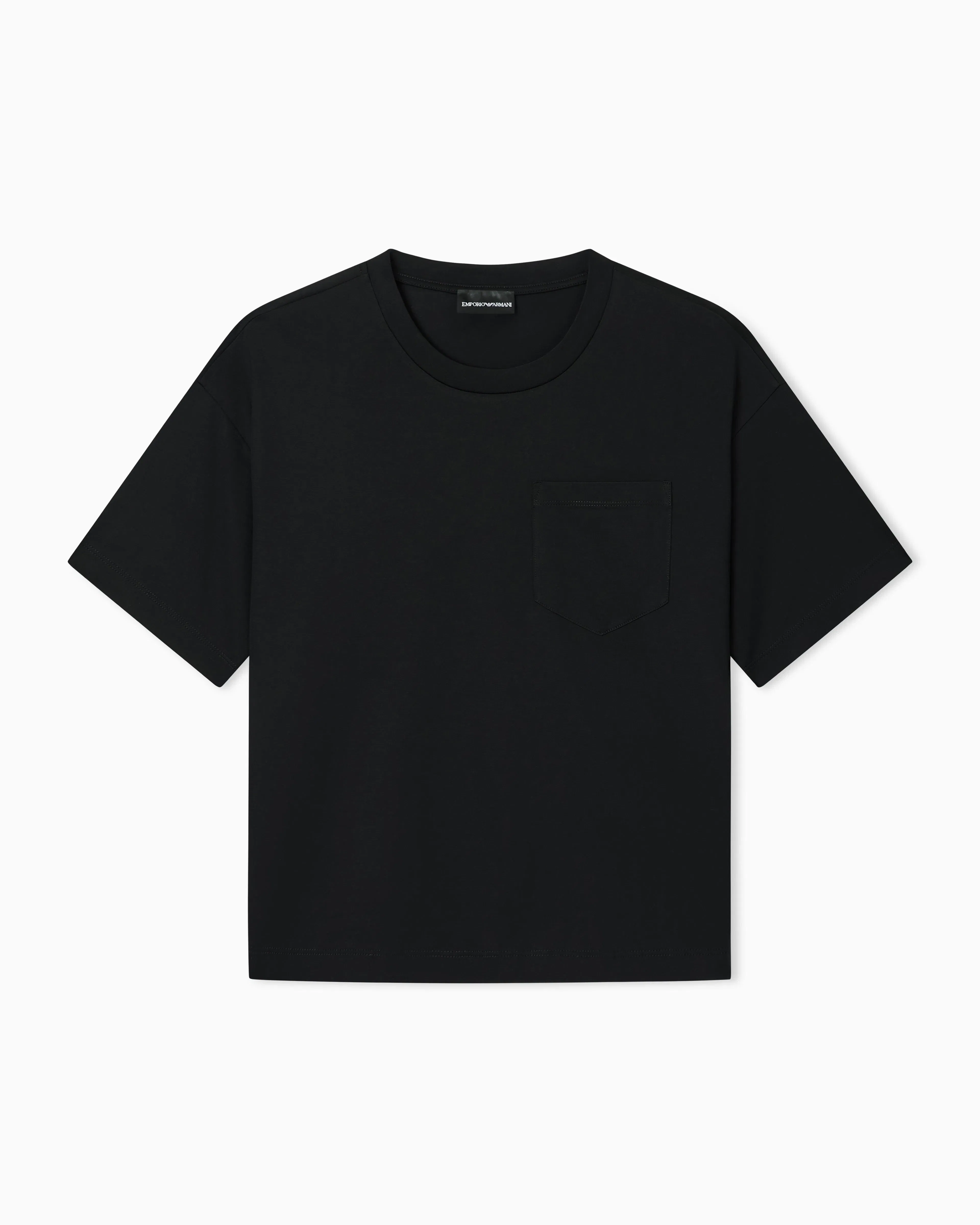 Emporio Armani Travel Essentialss T-shirt in mercerised jersey
