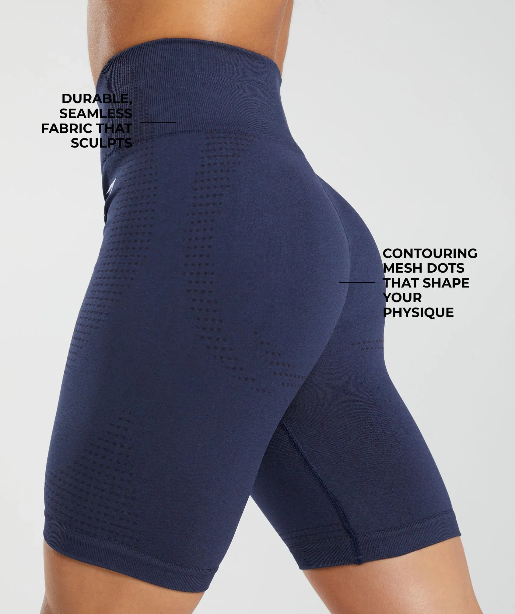 Women's Gymshark Vital 7" Shorts Heavy Blue