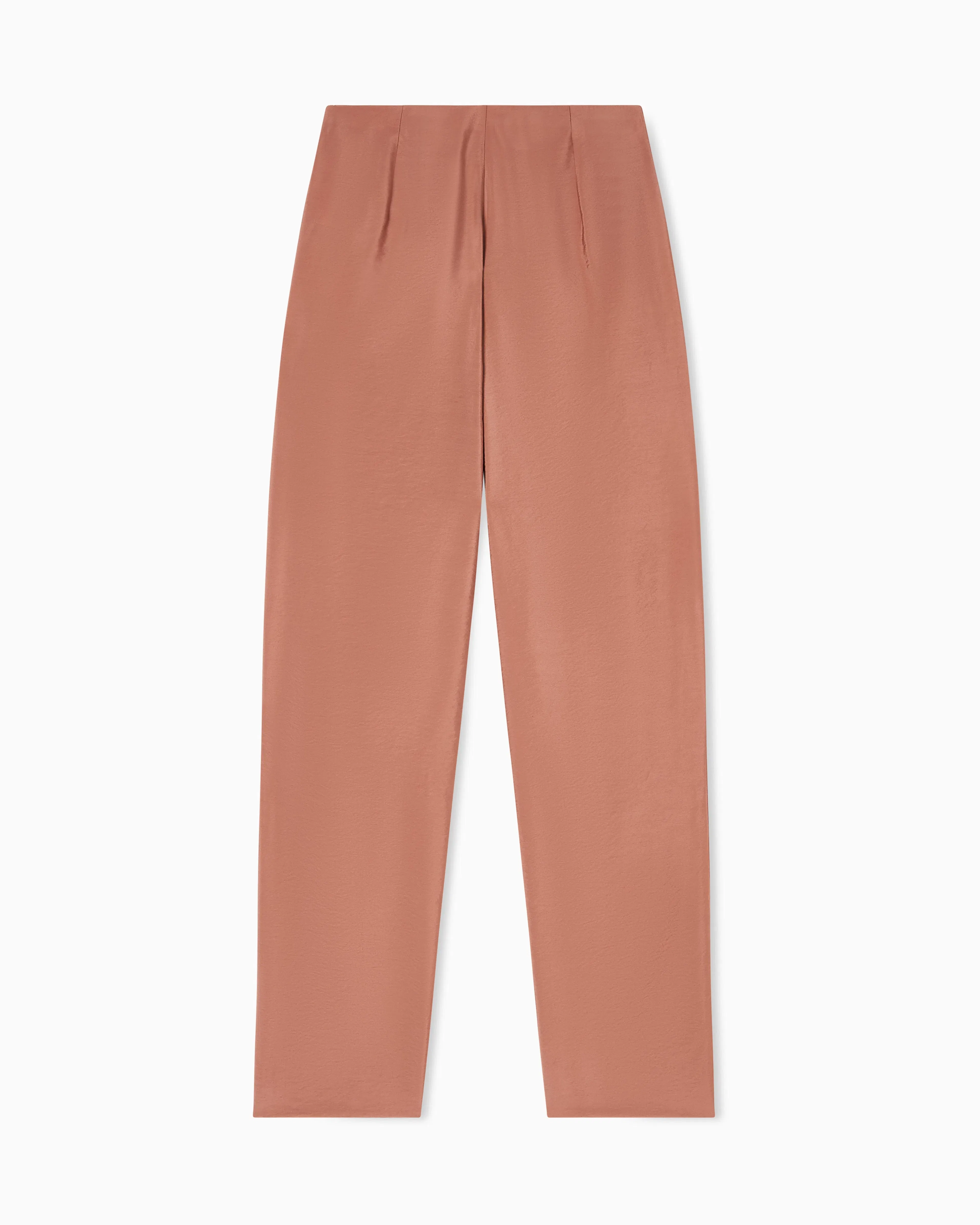 Emporio Armani Icon modal muslin oval-leg trousers