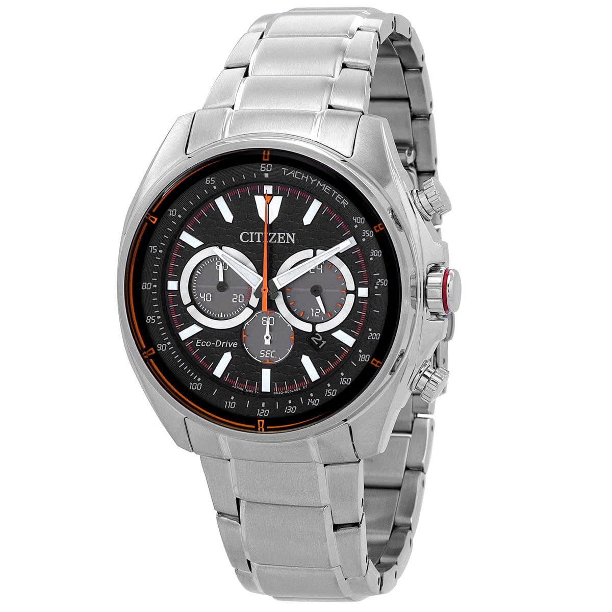 Citizen Chronograph Eco-Drive Black Dial Mens Watch