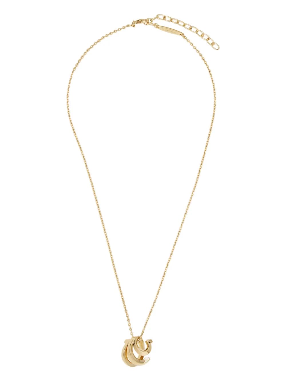 triple-gancini pendant necklace