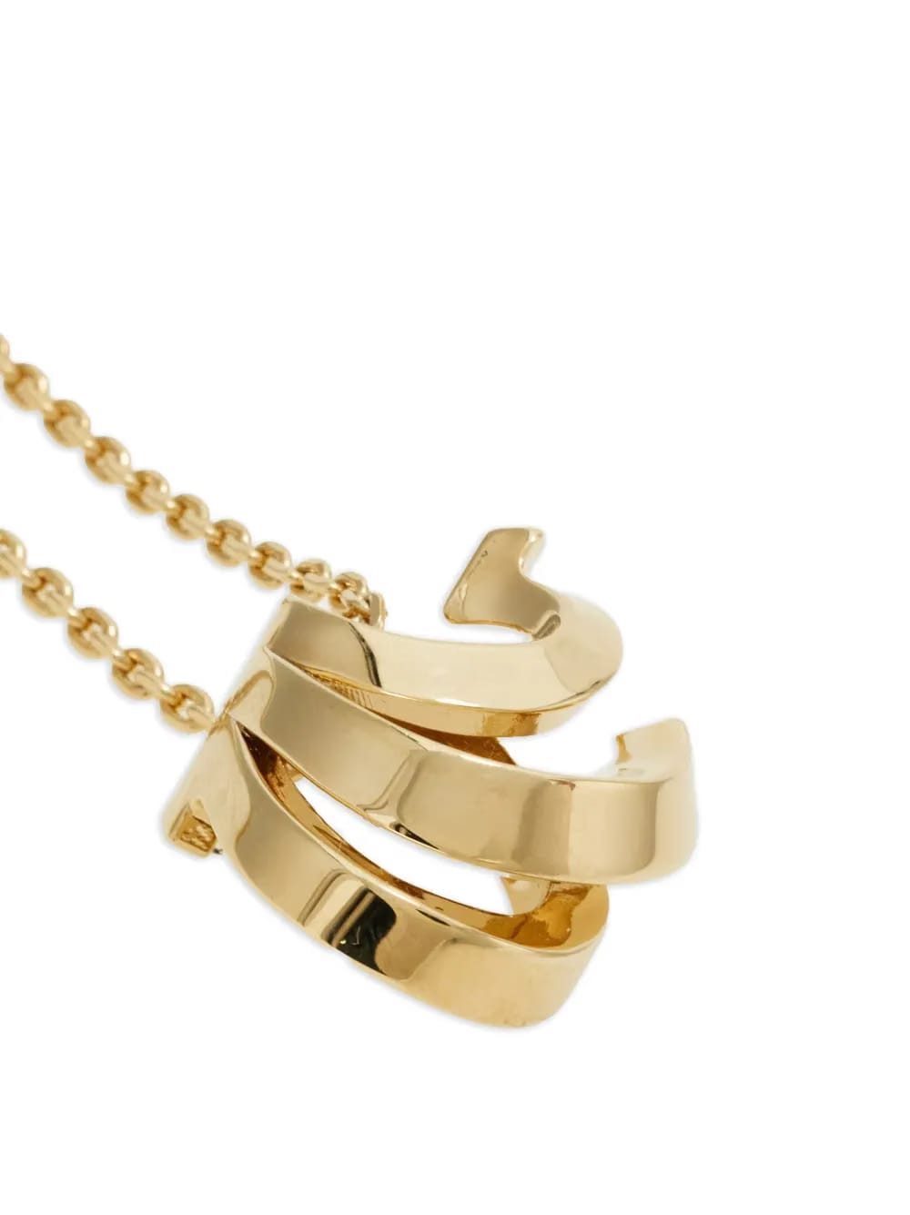 triple-gancini pendant necklace