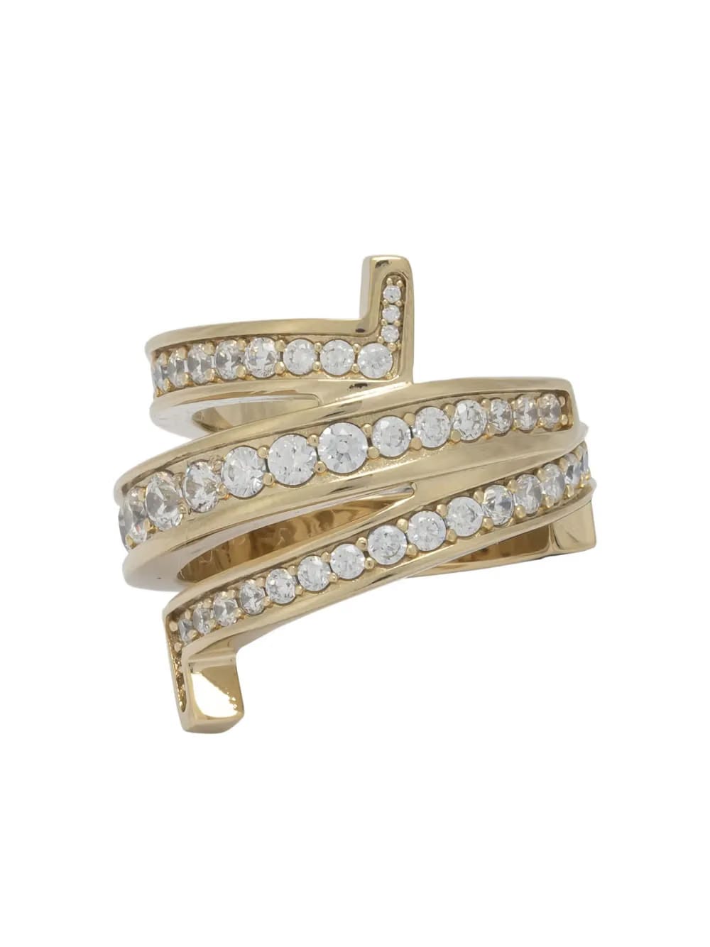 Gancini embellished ring