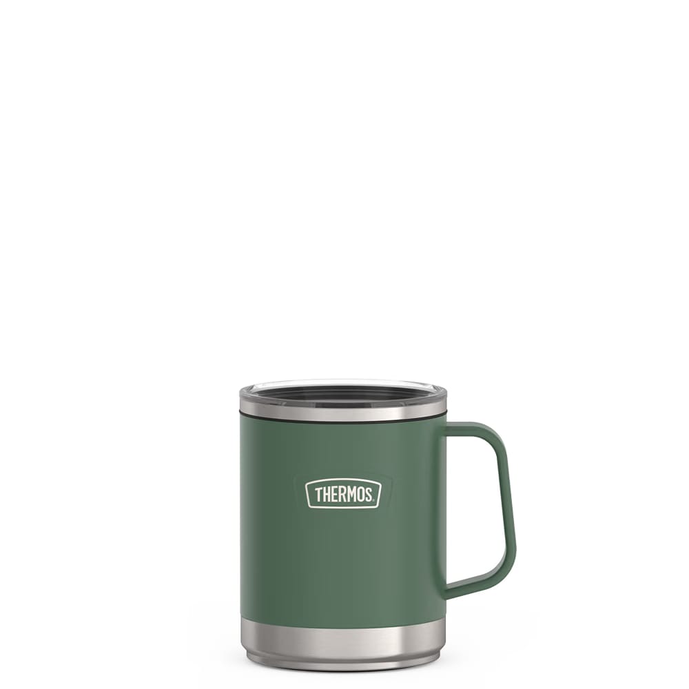 Thermos 14oz ICON MUG WITH SLIDE LOCK LID Alpine Green