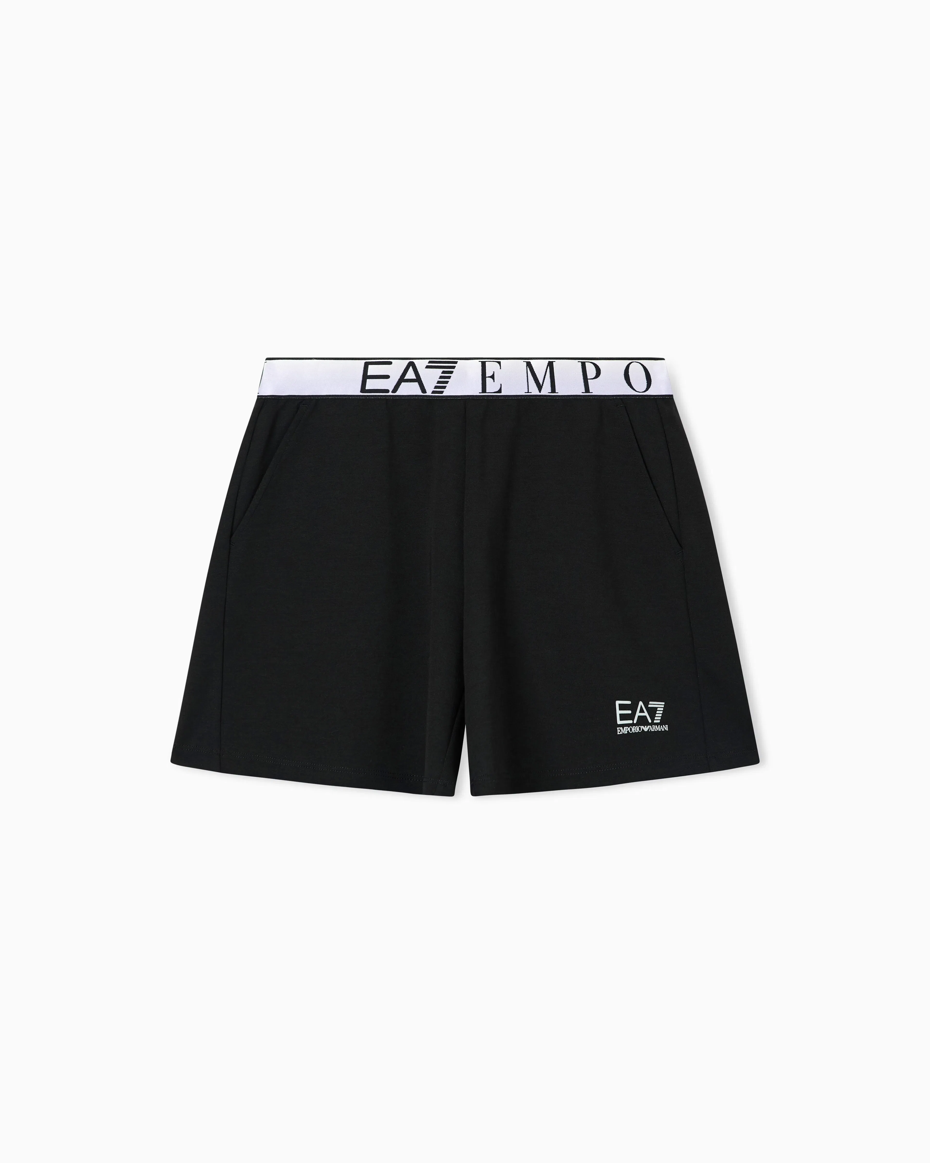 EA7 Dynamic Athlete shorts in natural VENTUS7 technical fabric