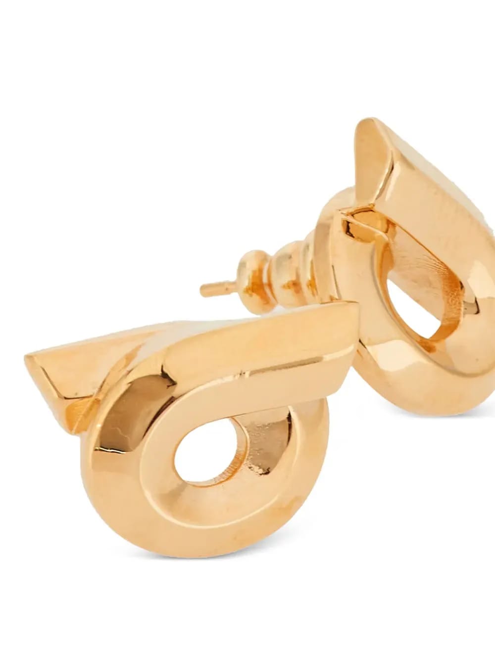 Gancini stud earrings