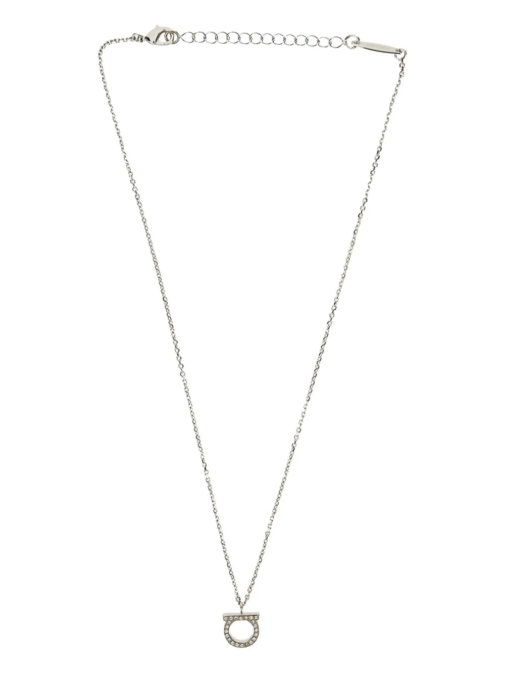 Gancio crystal-embellished necklace