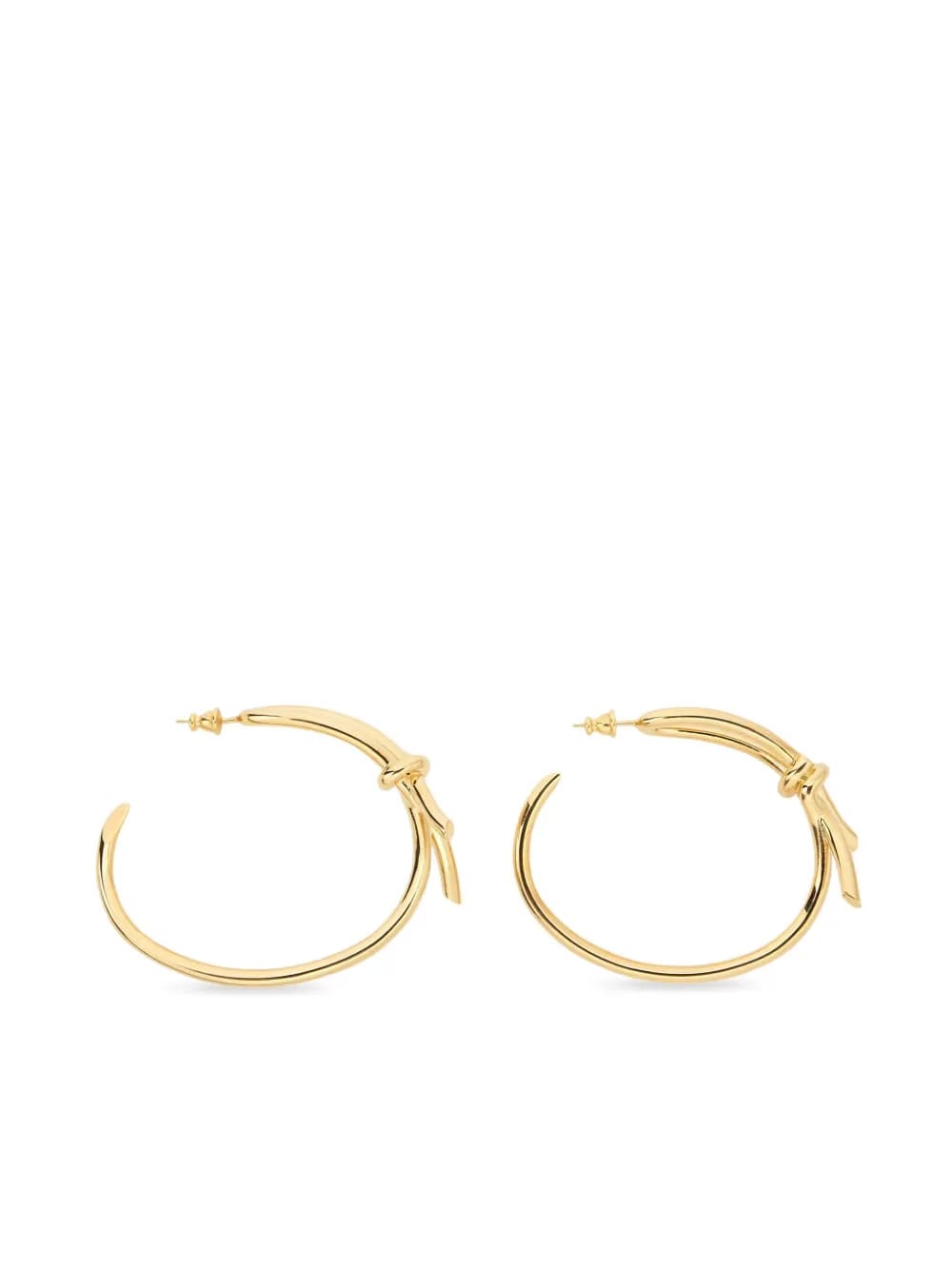 asymmetric bow earrings