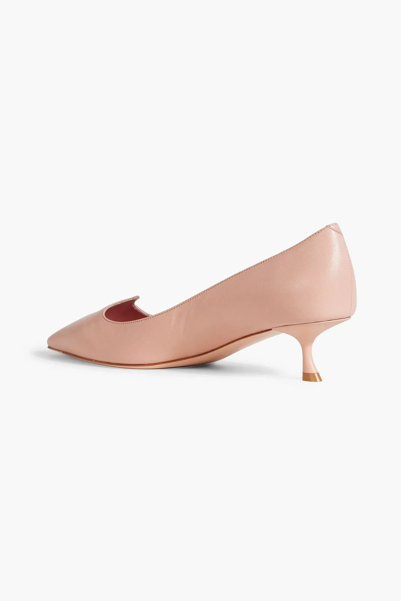 Roger Vivier I Love Vivier Leather Pumps Blush Women's