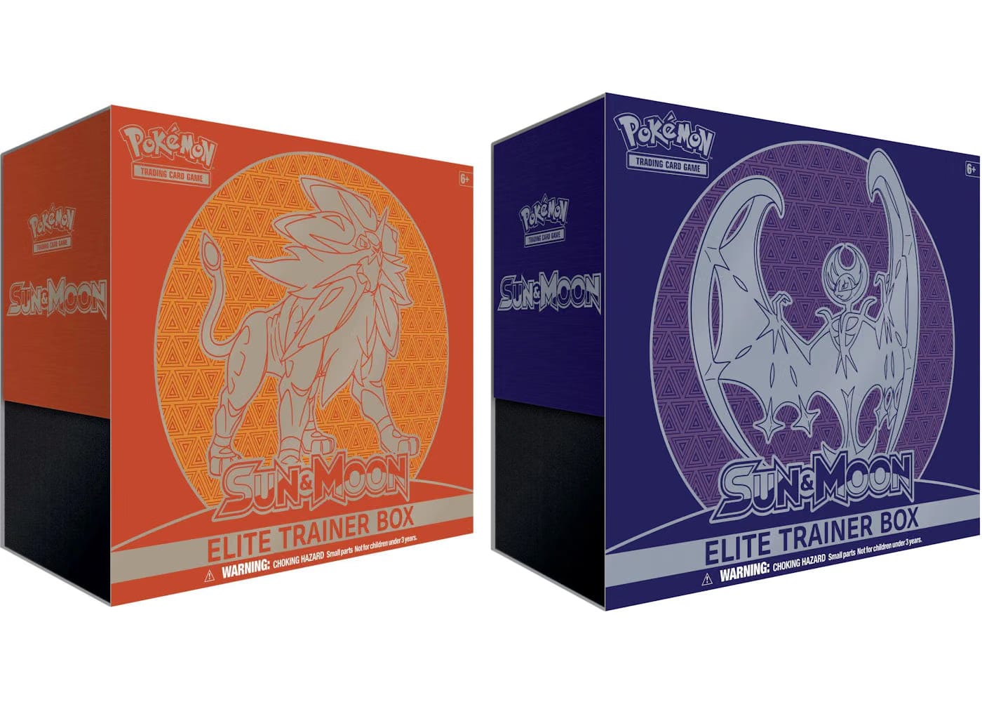 Pokemon Tcg Sun & Moon Solgaleo/Lunala Elite Trainer Box 2X Bundle